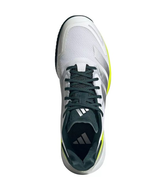 Adidas Defiant Speed 2 White Silver Green SHOES | Ipontennis
