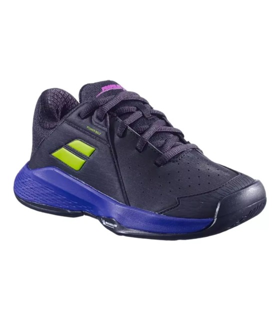 Ténis Babolat Propulse All Court Pretos / Azuis Junior | Ipontennis