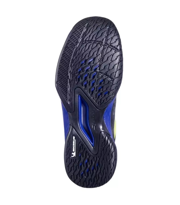 Chaussures Babolat Propulse All Court Jr Noir Bleu