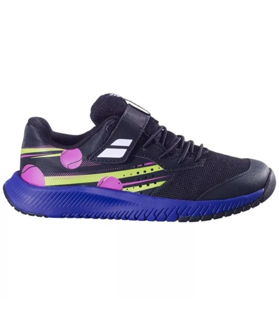 Ténis Babolat Pulsion Kid All Court Pretos / Azuis Junior | Ipontennis