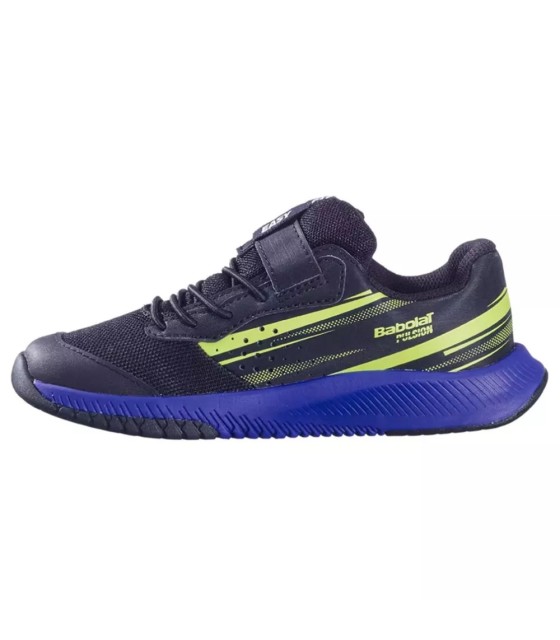 Ténis Babolat Pulsion Kid All Court Pretos / Azuis Junior | Ipontennis