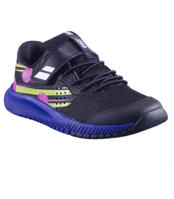 Ténis Babolat Pulsion Kid All Court Pretos / Azuis Junior | Ipontennis