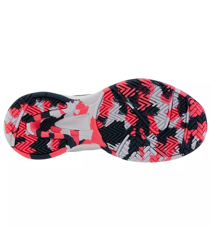 Zapatillas K-Swiss Court Express 2 Junior Blancas / Azul Marino 3