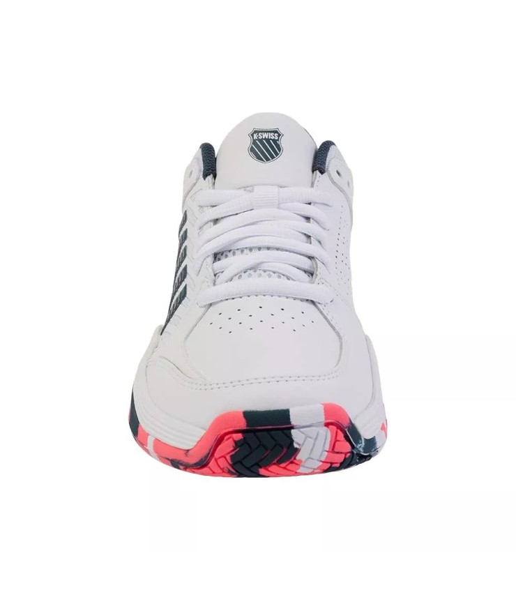 Zapatillas K-Swiss Court Express 2 Junior Blancas / Azul Marino 5