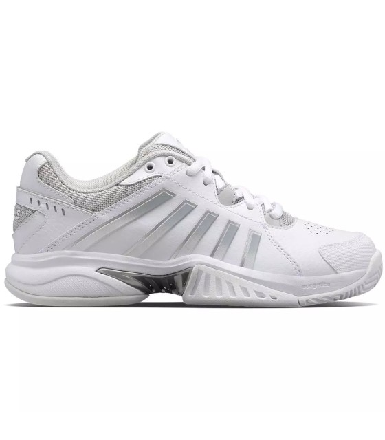 Chaussures K-Swiss Receiver V Femme Blanc Gris