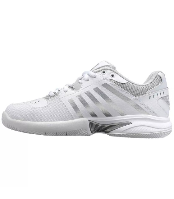 Scarpe K-Swiss Receiver V Donna Bianco Grigio