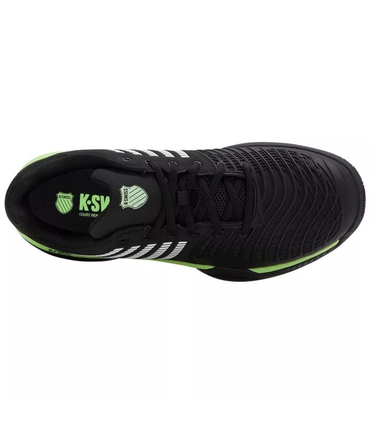 Zapatillas K-Swiss Express Light 3 Negro / Verde 4
