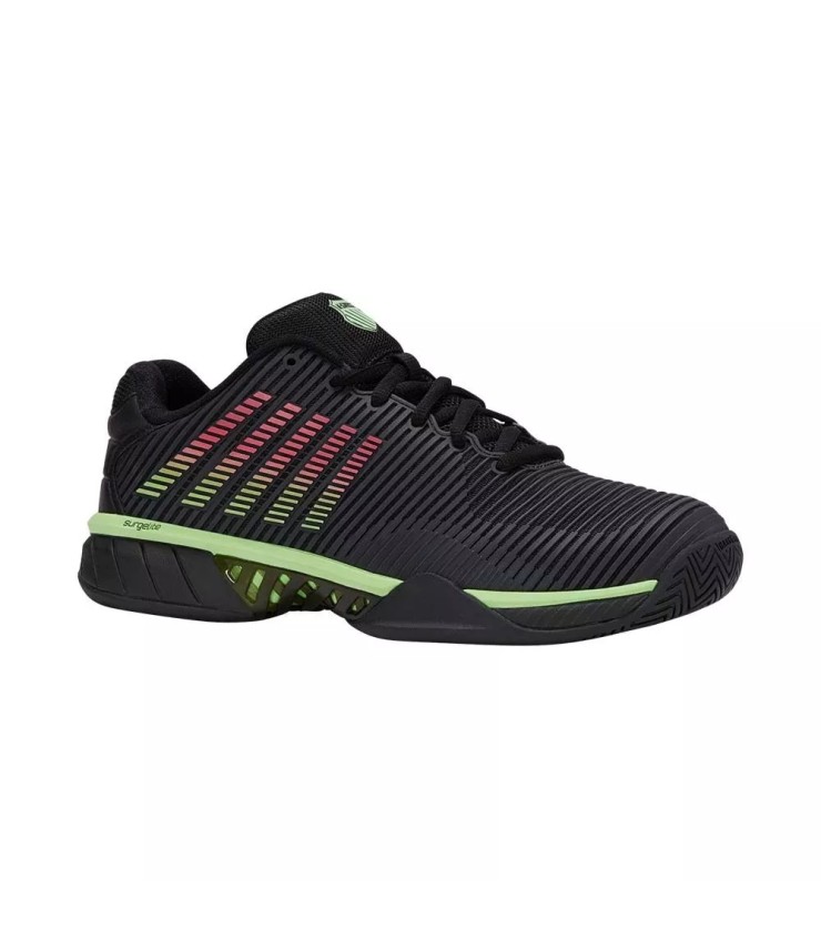 K-Swiss Hypercourt Express 2 Schuhe Schwarz Grün
