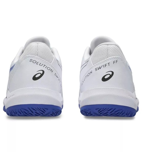 Chaussures Asics Gel Solution Swift FF 2 Blanc Bleu