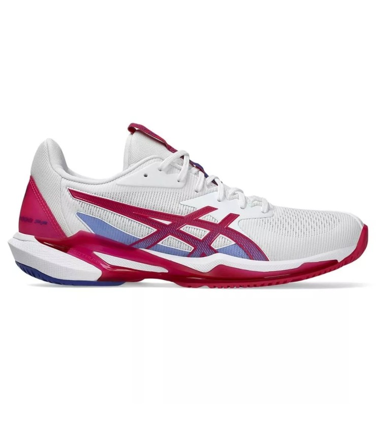 Scarpe Asics Gel Solution Speed FF 3 da donna Bianche Rosa Fucsia