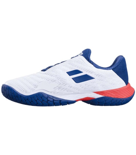 Babolat Propulse Fury 3 White Blue SHOES