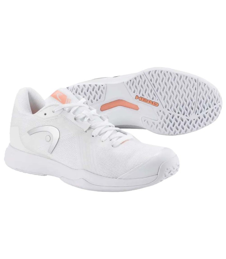 Head Sprint Team 4.0 Women's White Tennis Shoes | Ipontennis