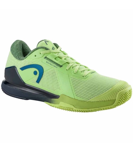 Head Sprint Pro 4.0 Sneakers Green Whip | Ipontennis