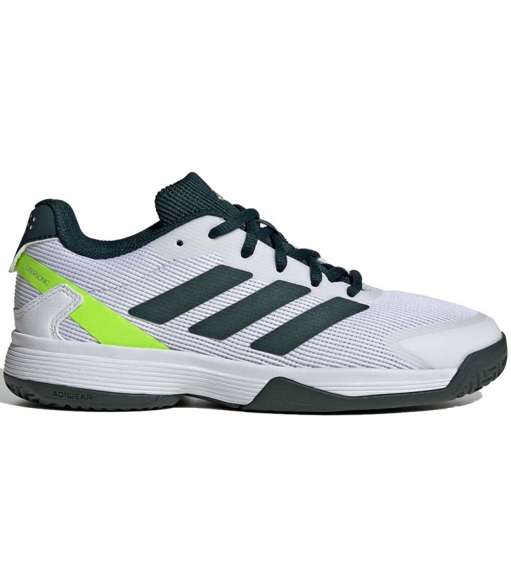 Chaussures Adidas Ubersonic Vert Argent Lucid Citron Junior  | Ipontennis