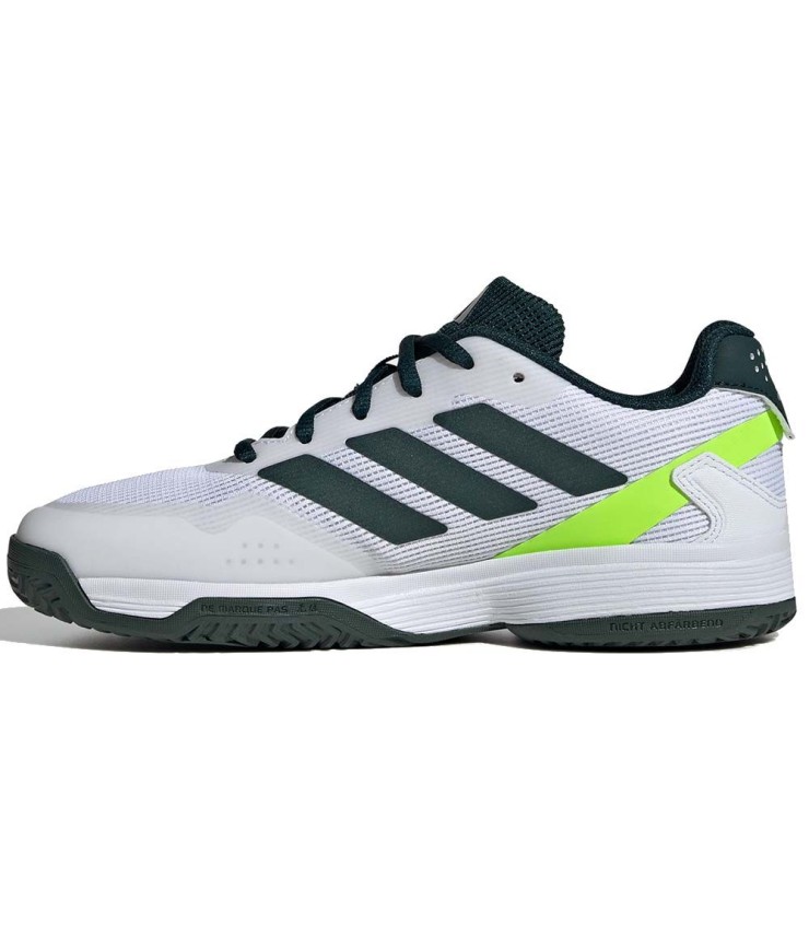 Ténis Adidas Ubersonic Verde Prata Lucid Limão Júnior  | Ipontennis