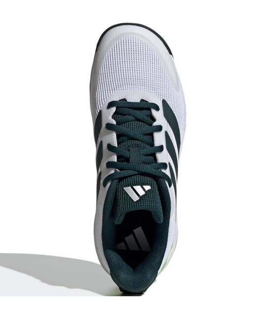 Adidas Ubersonic Green Silver Lucid Lime Junior Shoes | Ipontennis