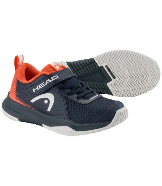 Ténis HEAD Sprint Velcro 4.0 Azuis / Vermelhos Junior | Ipontennis