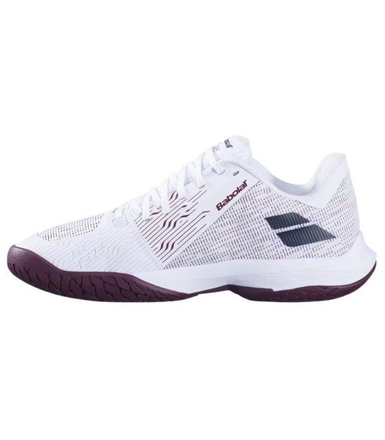 Zapatillas Babolat Jet Tere 2 ALL COURT Blanco / Burdeos 2