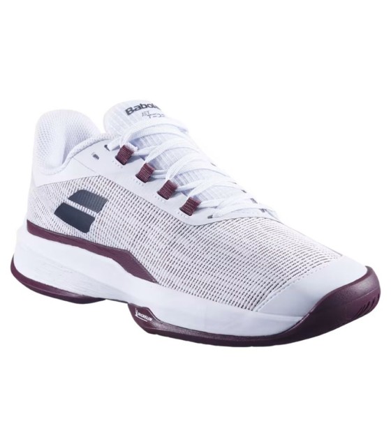 Babolat Jet Tere 2 Shoes for All Court Types White Burgundy