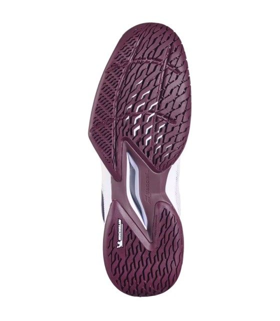 Ténis Babolat Jet Tere 2 All Court Branco / Bordéus | Ipontennis