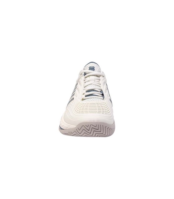 Chaussures K-Swiss Hypercourt Supreme 2 Blanc Bleu Pétrole | Ipontennis