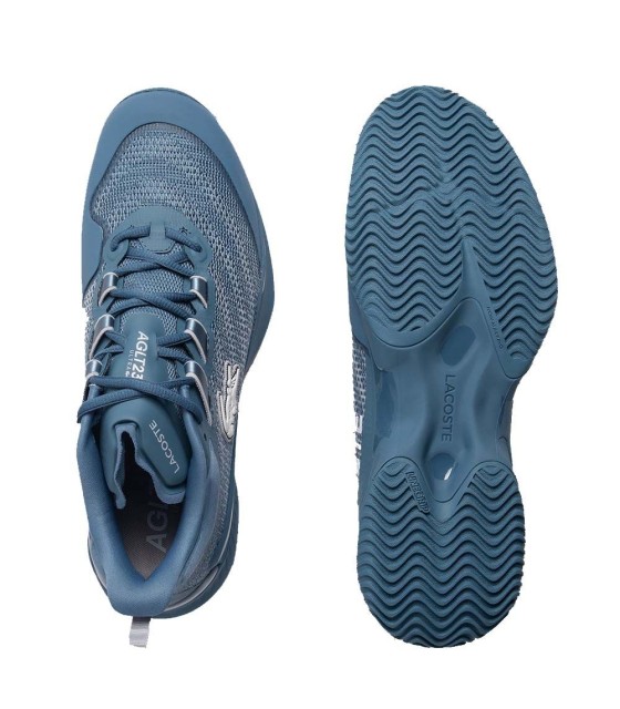 Chaussures Lacoste AG-LT23 Ultra Clay bleu grisâtre | IPONTENNIS