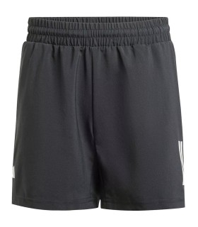 Kurzer adidas Junior Club 3 Bandes Noir | Ipontennis
