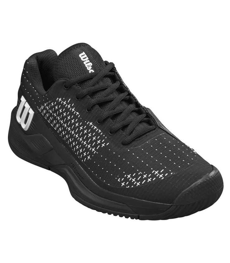 Chaussures Wilson Rush Pro Extra Duty Noires | Ipontennis