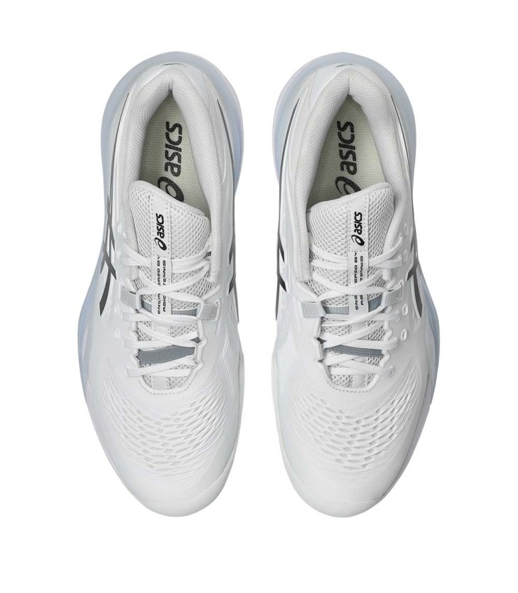Asics Gel Resolution X White Black Shoes | Ipontennis