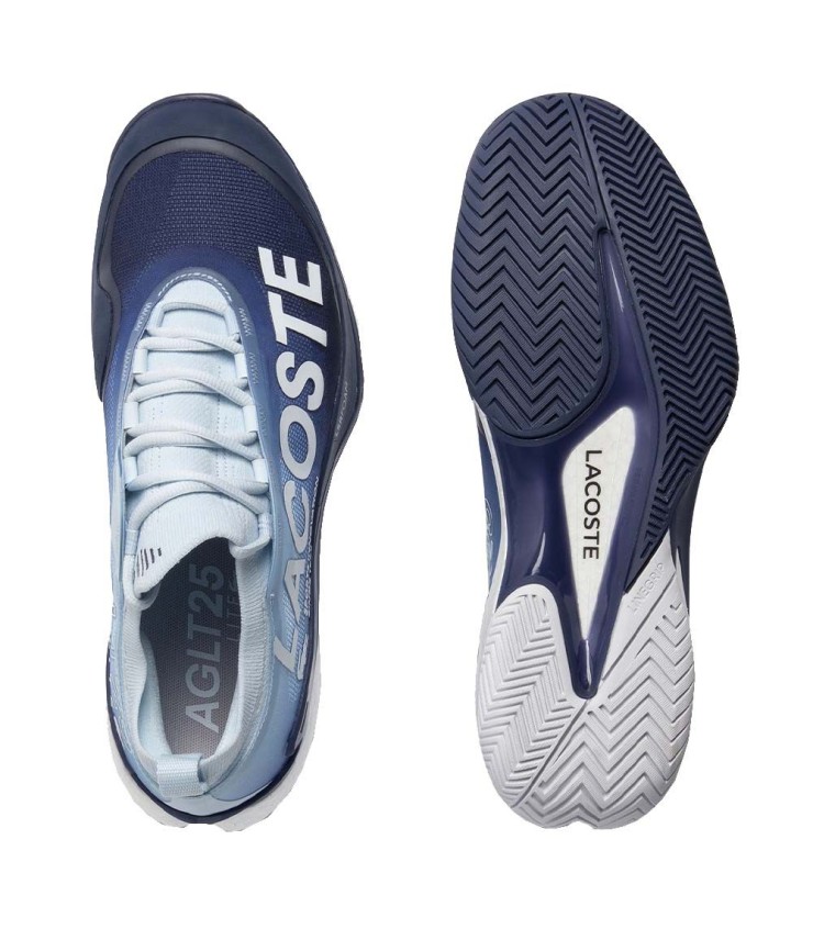 Zapatillas Lacoste AG-LT25 Lite azul claro / azul marino 4