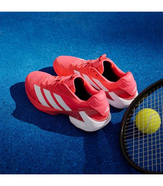 Adidas Adizero Ubersonic 5 Red Shoes | IPONTENNIS