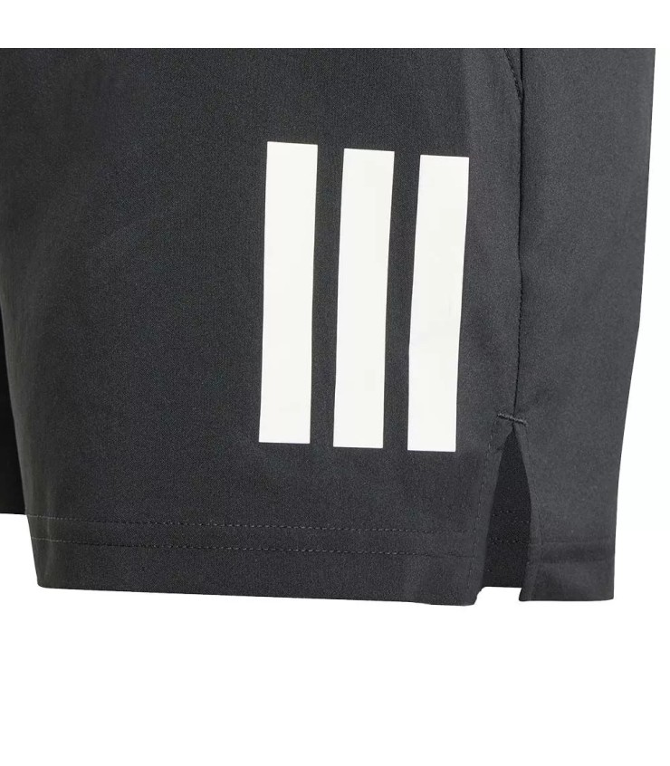 Kurzer adidas Junior Club 3 Bandes Noir | Ipontennis