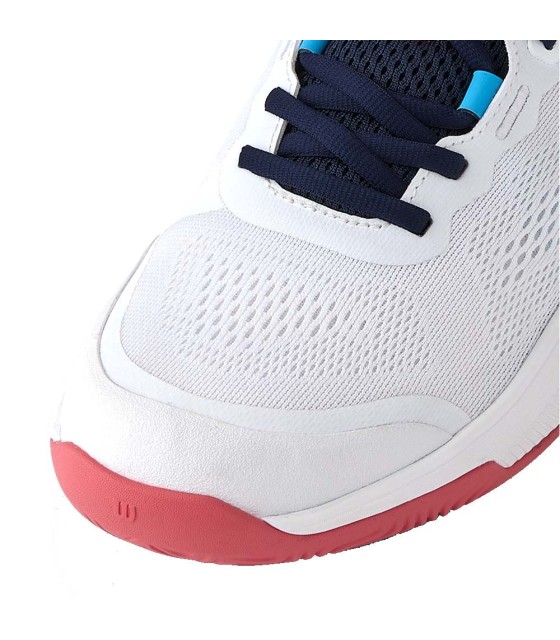 Chaussures Wilson Intrigue Pro pour femme blanches, bleues, roses | IPONTENNIS