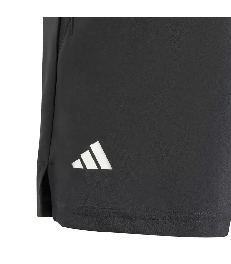 Kurzer adidas Junior Club 3 Bandes Noir | Ipontennis