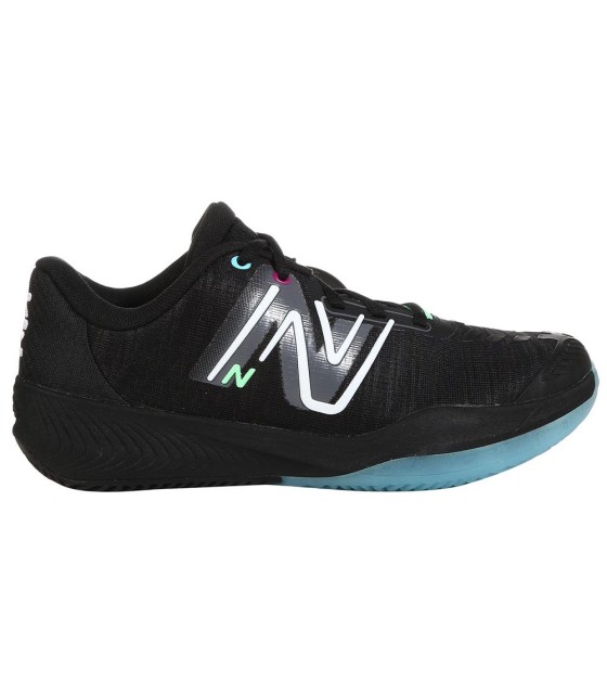 Chaussures pour femmes New Balance FuelCell 996 v5 Clay noires | Ipontennis