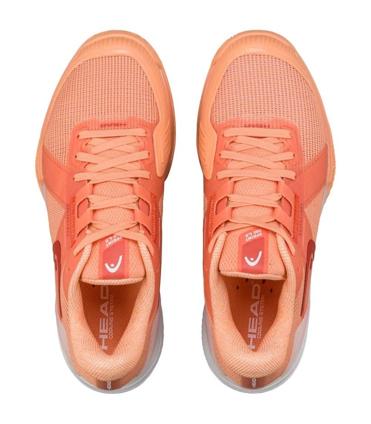 HEAD SPRINT PRO 4.0 Shoes Coral Woman