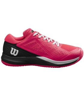 Tenis Wilson Rush Pro Ace Jr Rosa e Preta | Ipontennis