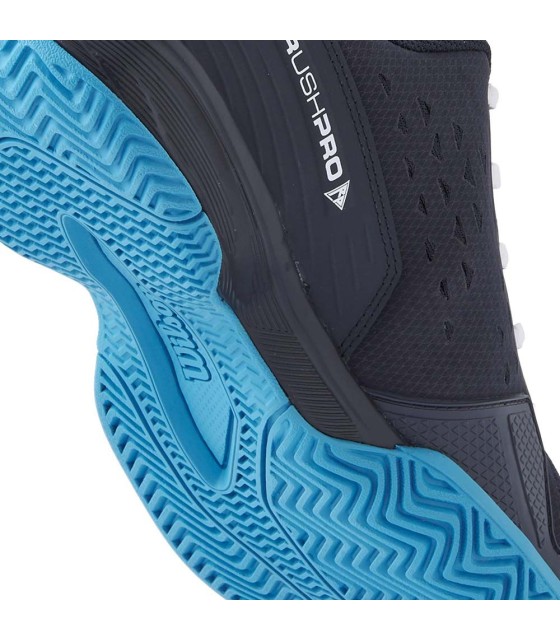 Zapatillas Wilson Rush Pro L Junior azul marino 3