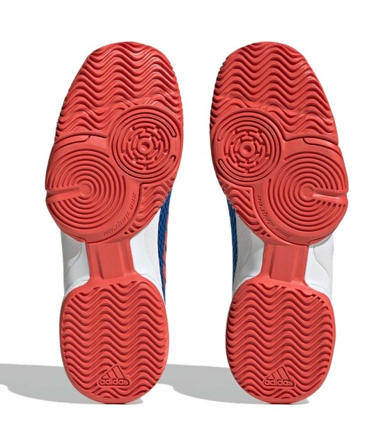 Adidas Barricade Junior Blue Red Shoes | IPONTENNIS