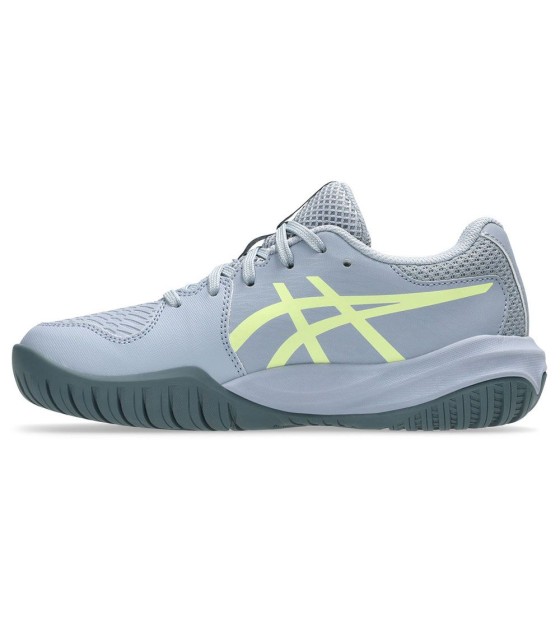 Scarpe Asics Gel Resolution X GS Junior Grigio Verde