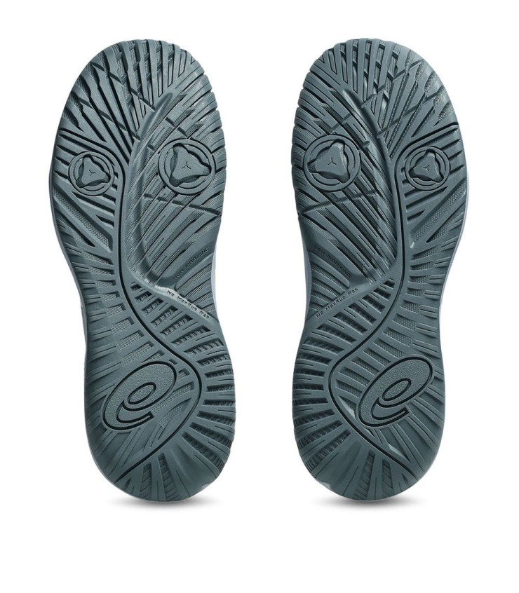 Scarpe Asics Gel Resolution X GS Junior Grigio Verde