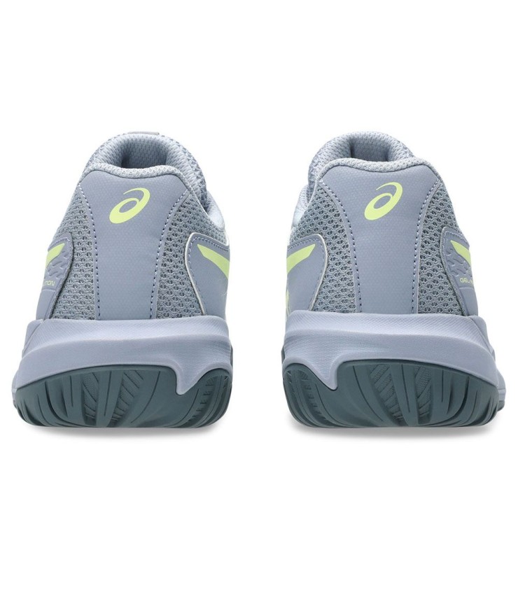 Asics Gel Resolution X GS Junior Grau Grün Turnschuhe