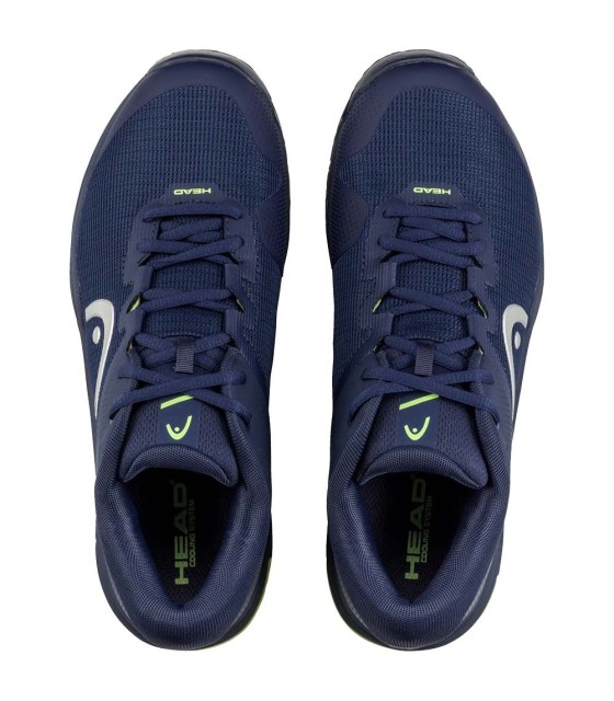 Chaussures Head Revolt Evo 2.0 Bleu Marine Citron Vert