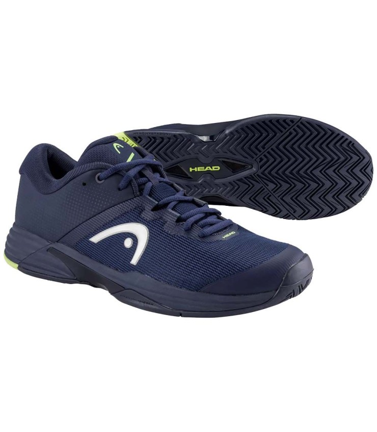 Scarpe Head Revolt Evo 2.0 Blu Marino Lime