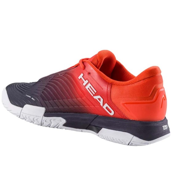 Zapatillas Head Revolt Pro 4.5 Azul Marino / Rojo 3