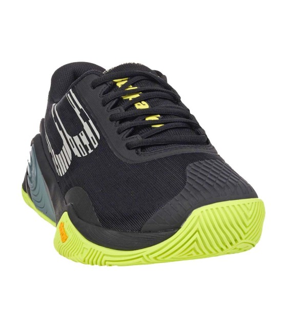 Zapatillas Bullpadel Hack Vibram 25I Negro / Verde 3