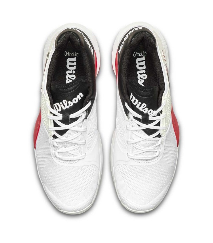 Scarpe Wilson Bela Tour Bianco Rosso