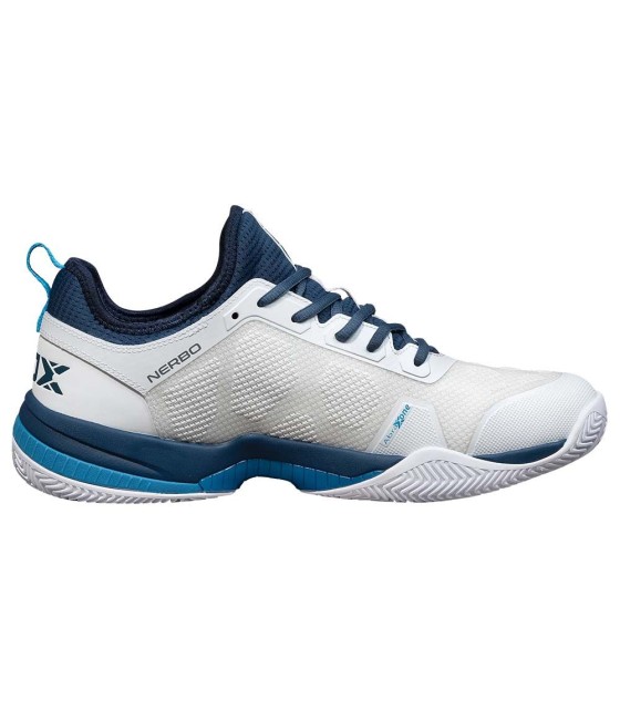 Nox Nerbo White Blue Shoes | IPONTENNIS