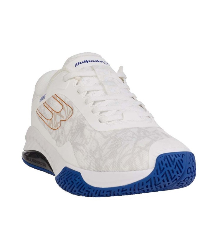 Bullpadel Ionic 25I Weiße Blaue Turnschuhe