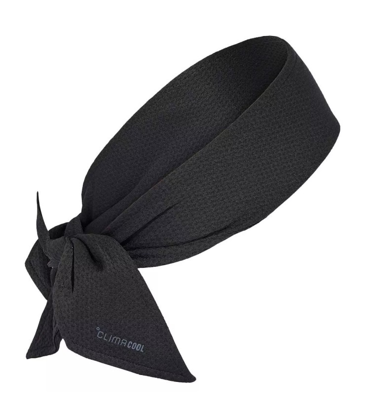 Cinta para la cabeza Adidas Tie Climacool negra 2